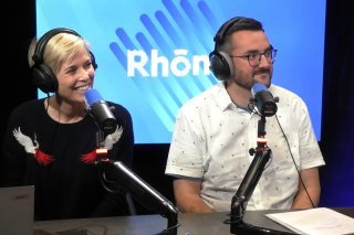 Mélanie Freymond & Nicolas Tornay au micro de Simon